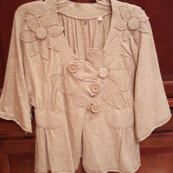 Anthropologie chic knit sweater - Picture 1 of 5